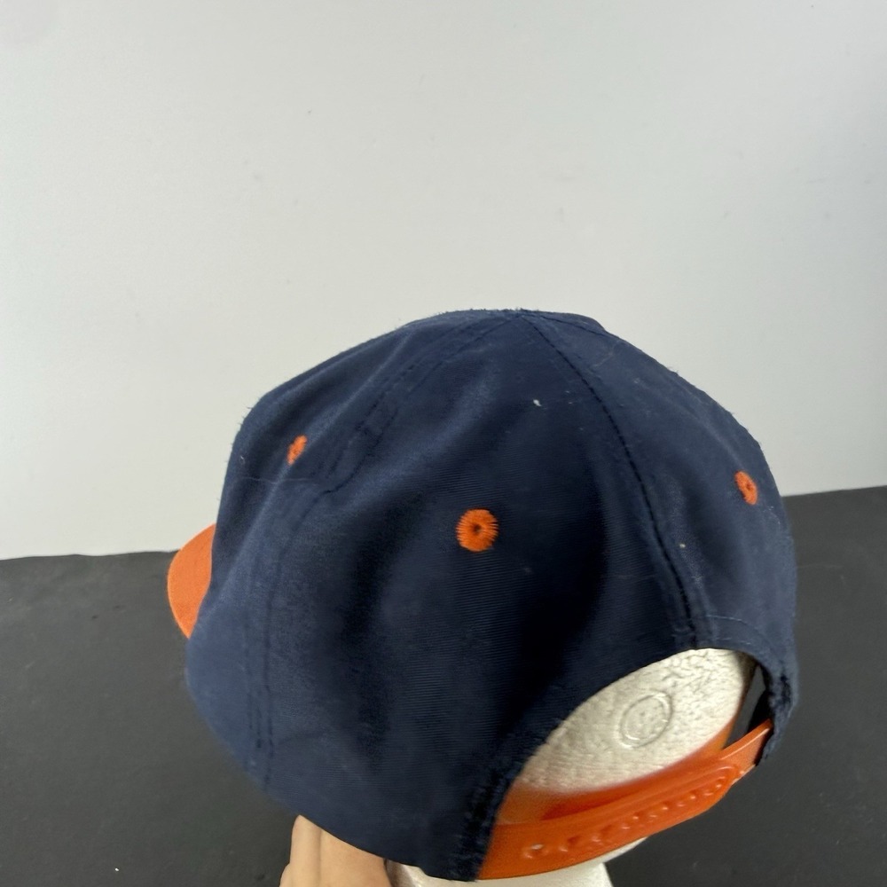 Vintage 90s Chicago Bears Snapback Hat East Port NFL Football Embroidered Cap - Picture 5 of 5